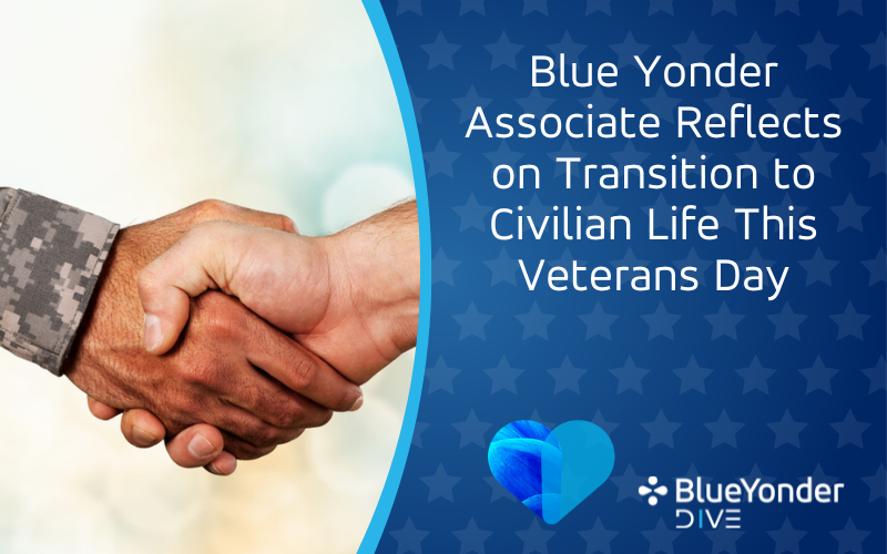 Blue Yonder Associate Reflects on Transition to Civilian Life This Veterans Day