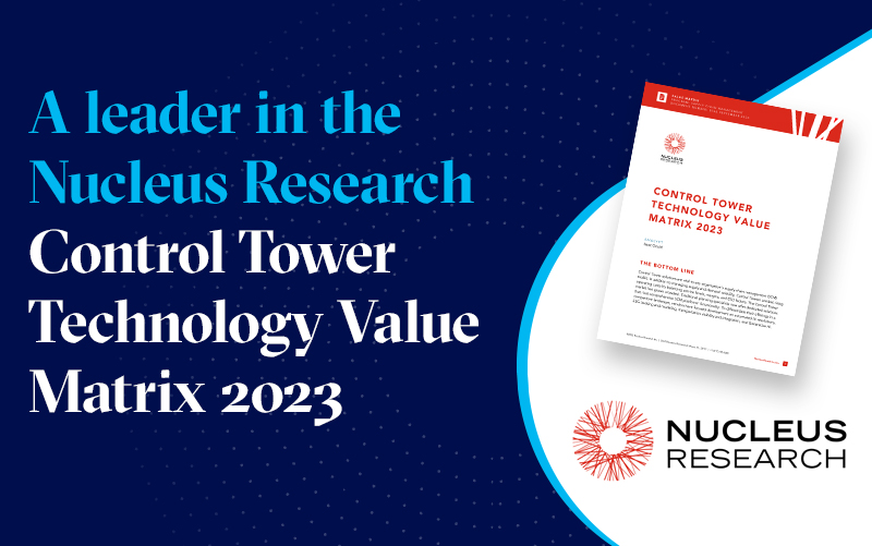 Nucleus Research Names Blue Yonder a Leader in Control Tower Solutions