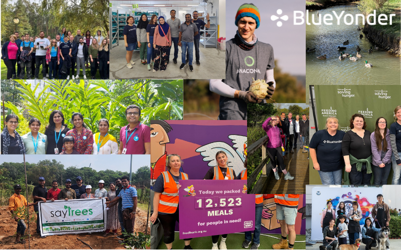 Highlights From Blue Yonder’s Global Week of Giving 2023