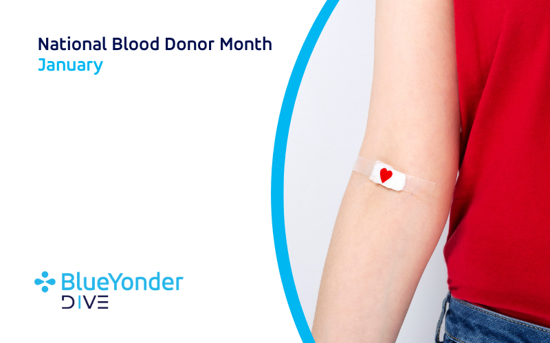 Donating Blood Makes Blue Yonder Associate a Superhero
